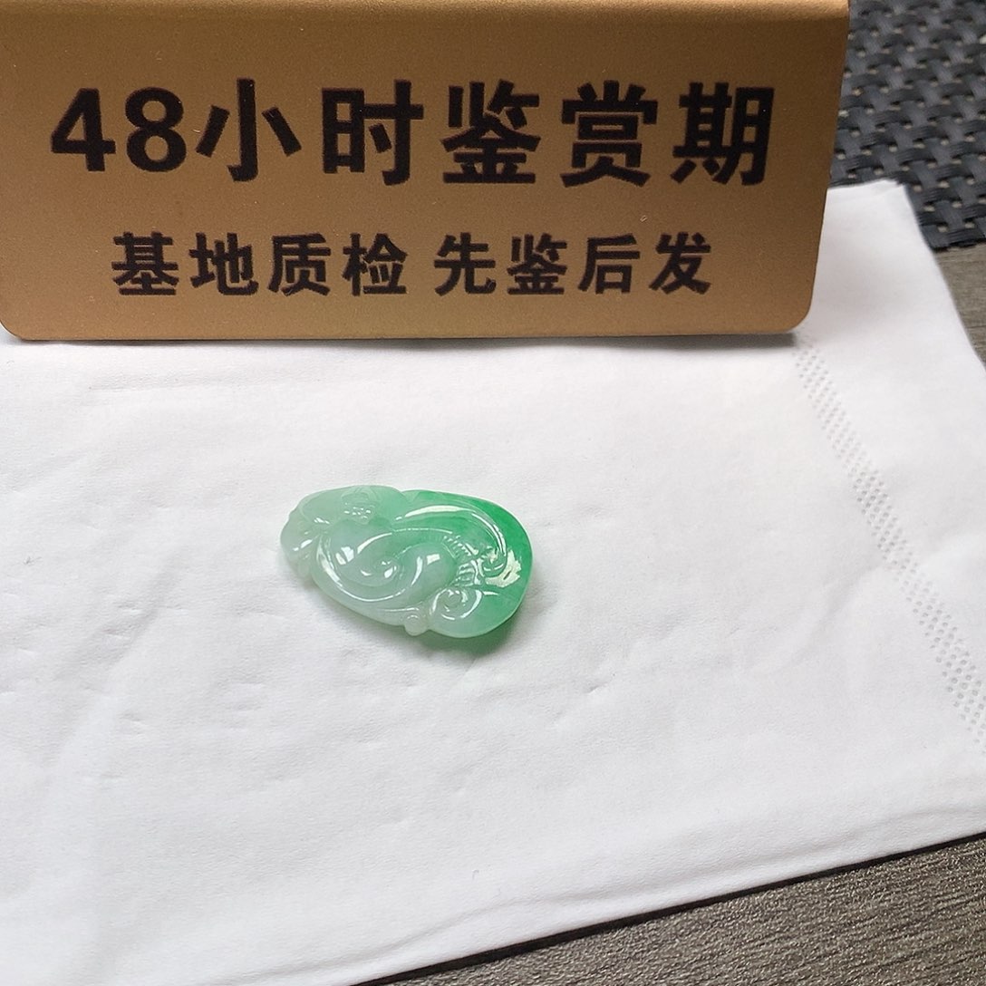 颈饰未镶嵌翡翠A****y如意