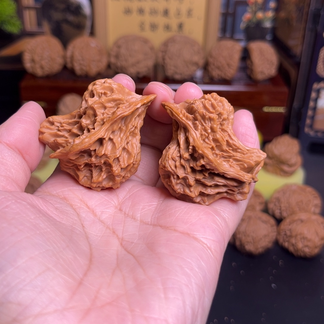 文玩核桃把件闪电购21鸟