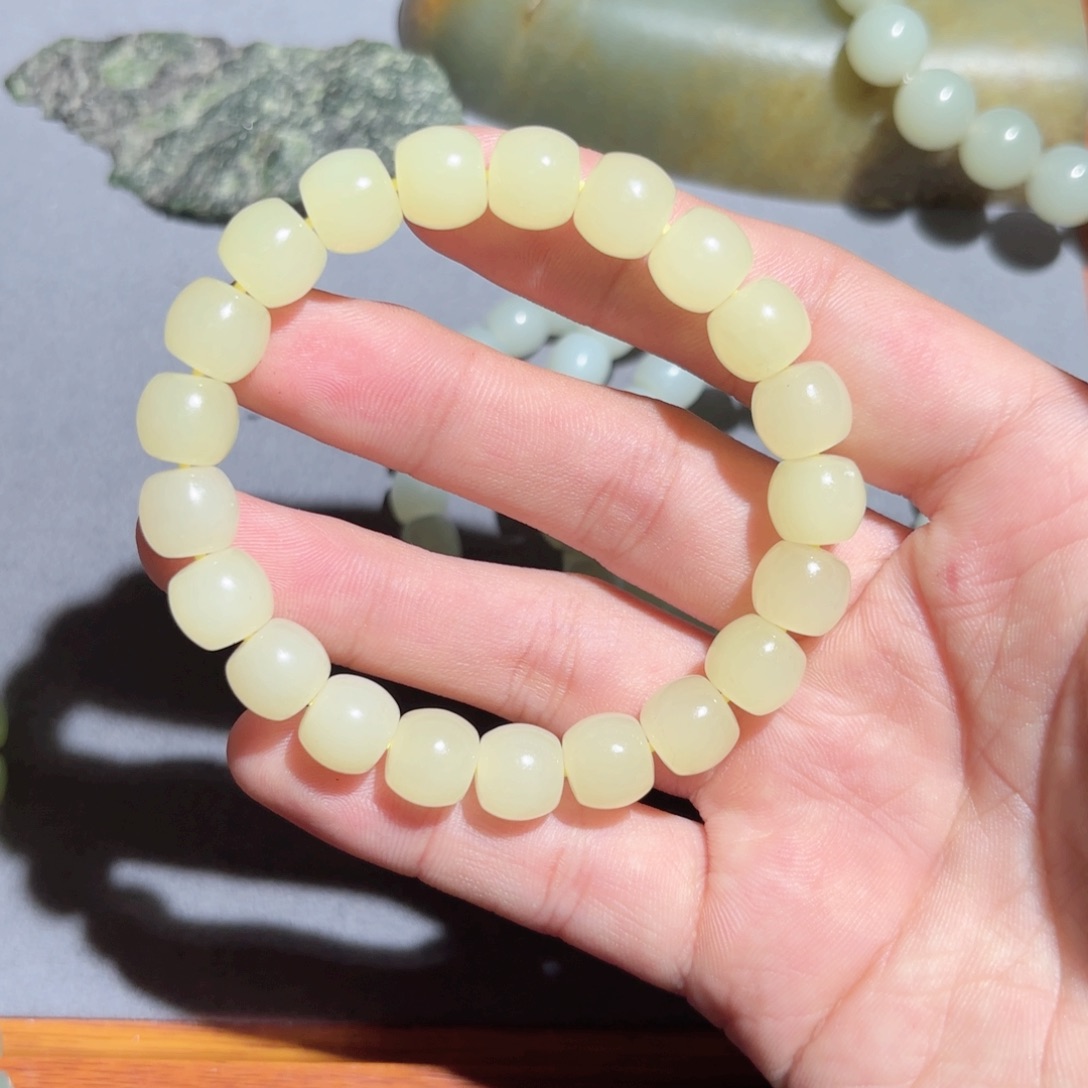 和田玉手链未镶嵌