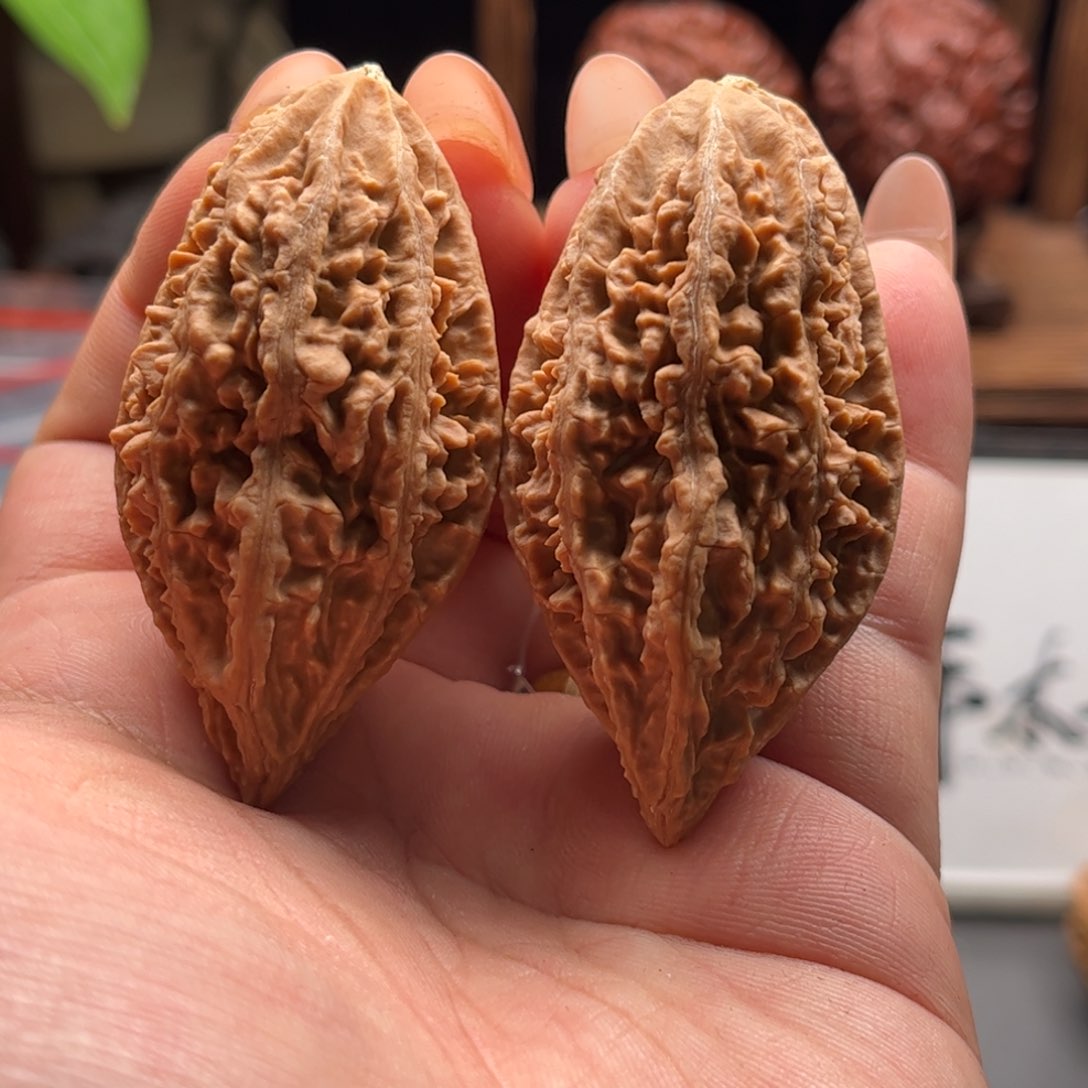 文玩核桃把件关东木子家楸大胖27