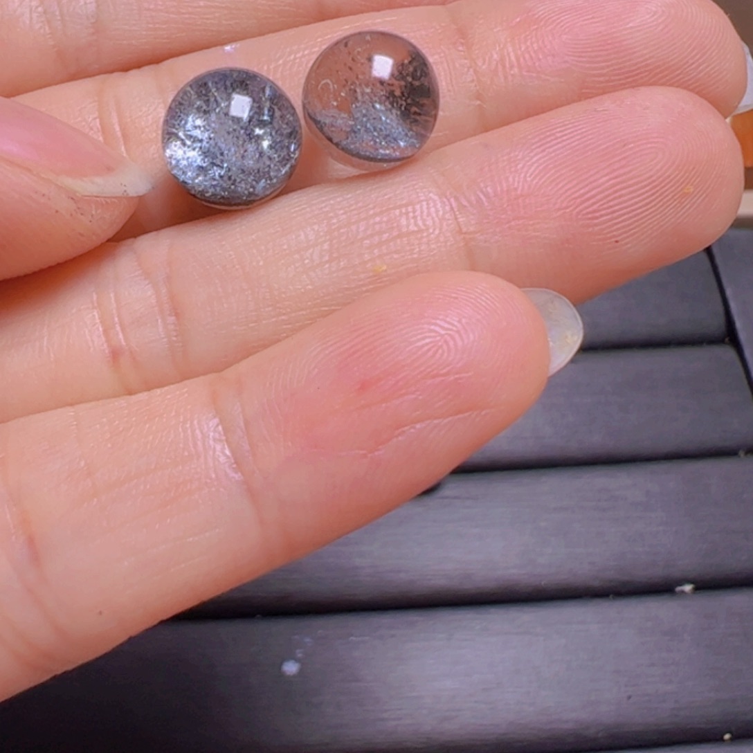 水晶手链银S800镀金镶嵌✨****✨