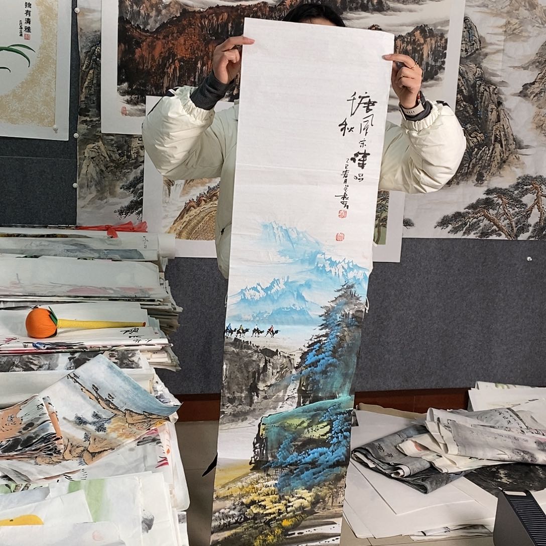 国画手写手绘国画作品40