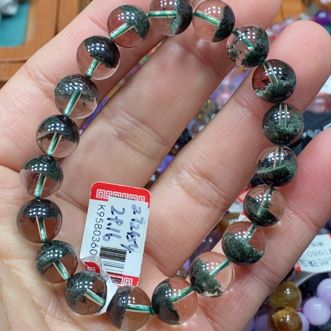 水晶手串未镶嵌天然