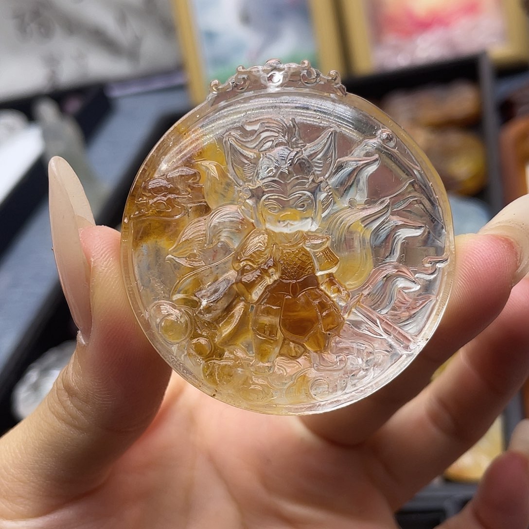 颈饰未镶嵌水晶天然