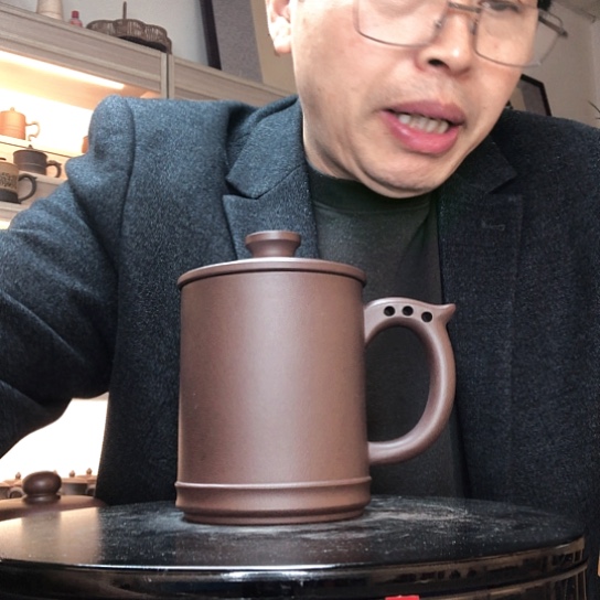 紫泥茶杯微瑕容量400