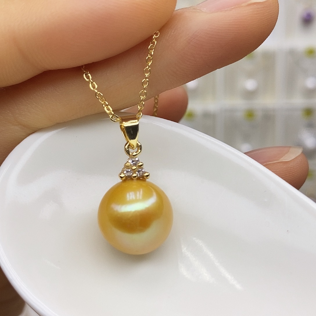 淡水珍珠合金颈饰