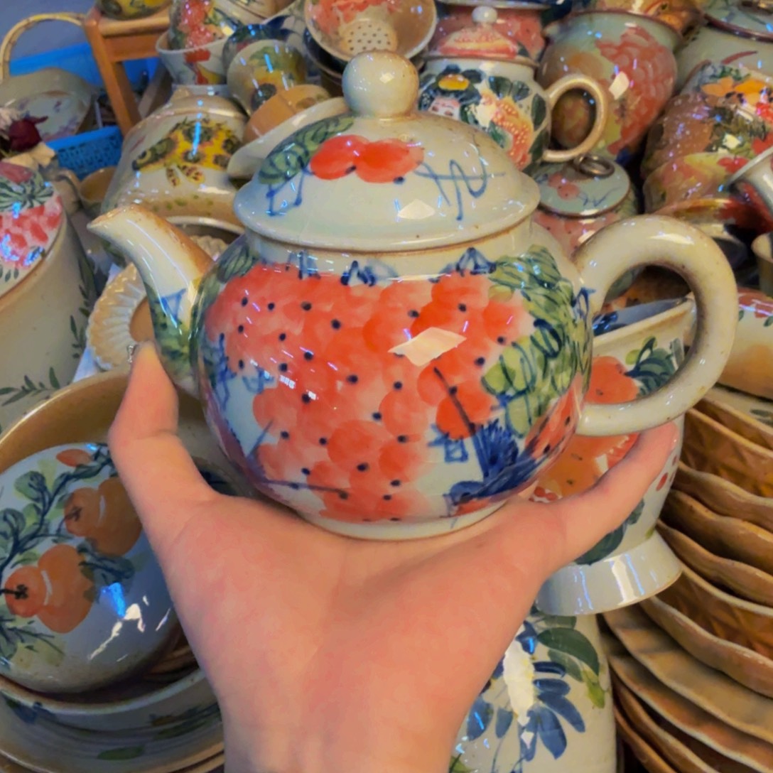 瓷片景德镇陶瓷手工手绘