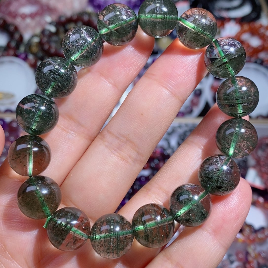 水晶手链未镶嵌绿幽灵13