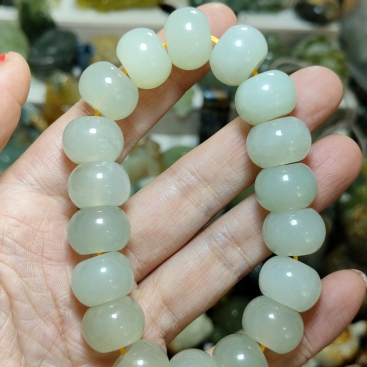 岫玉手串款式未镶嵌