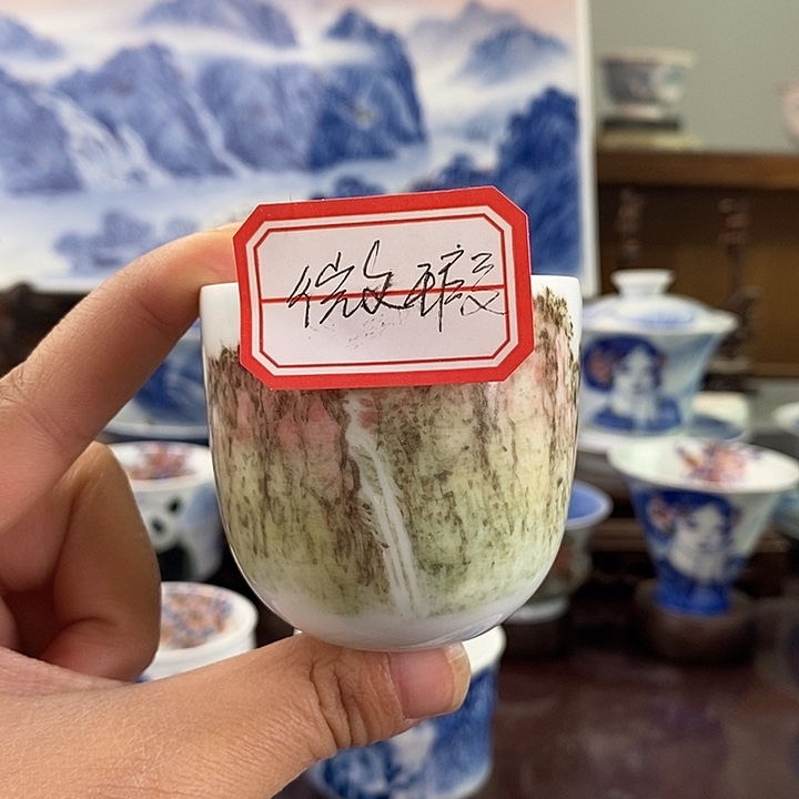 杯丫*景德镇手工手绘陶瓷，高亮兴老师作品