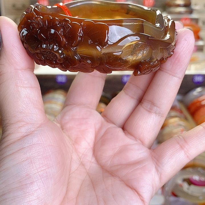 玛瑙/玉髓手镯未镶嵌?****?