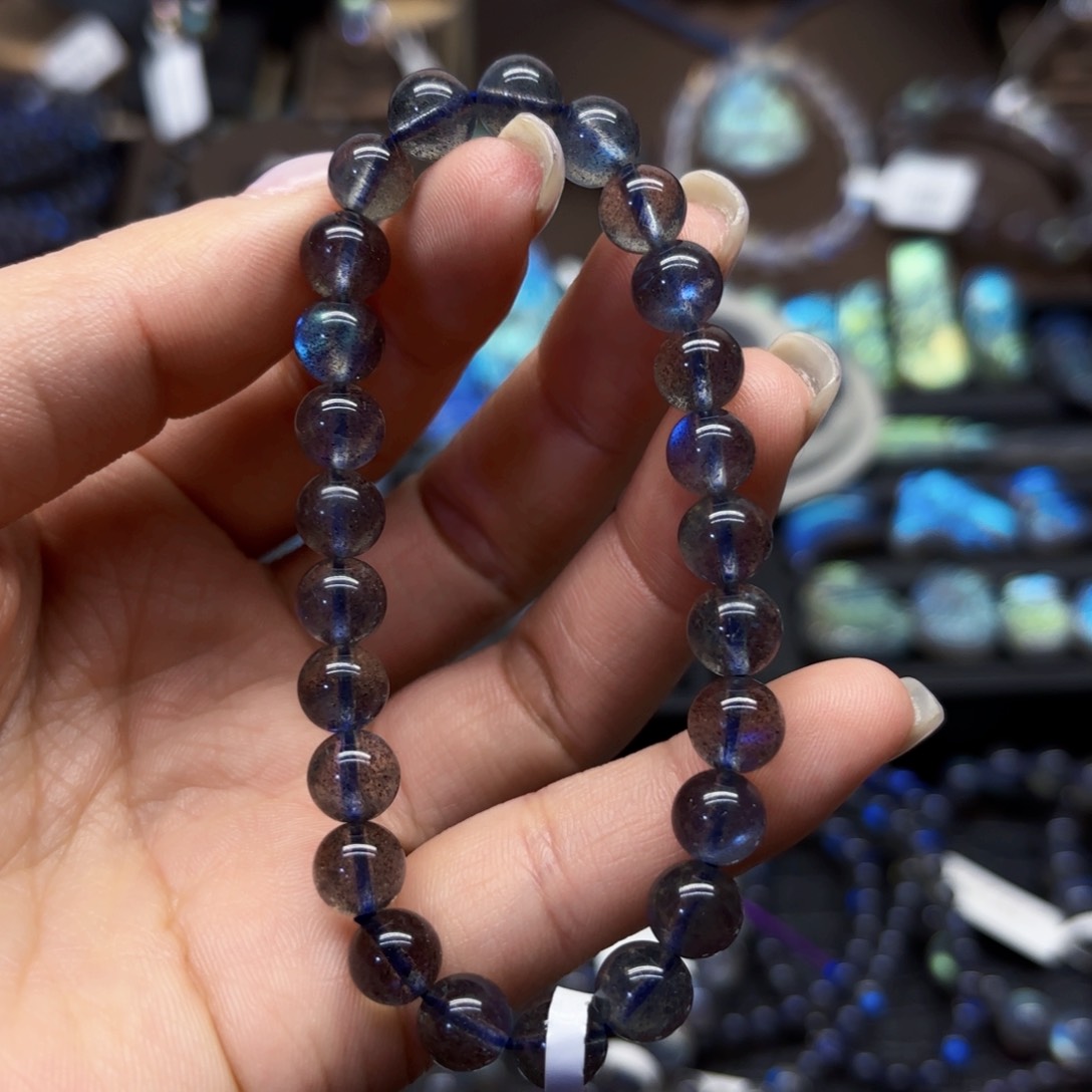 长石手链未镶嵌7.5左右