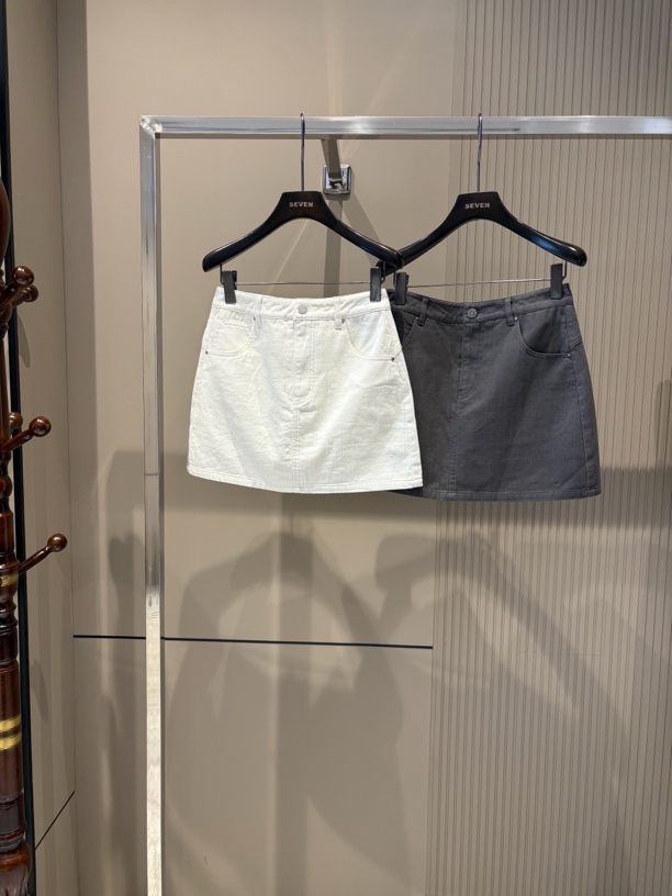 【启恒】牛仔短裙1731