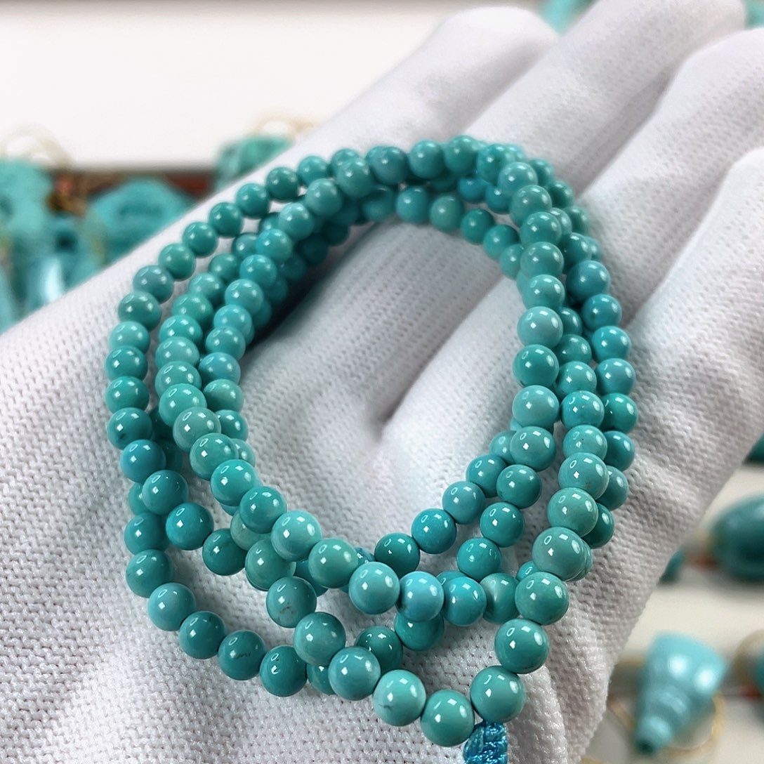 绿松石未镶嵌车挂