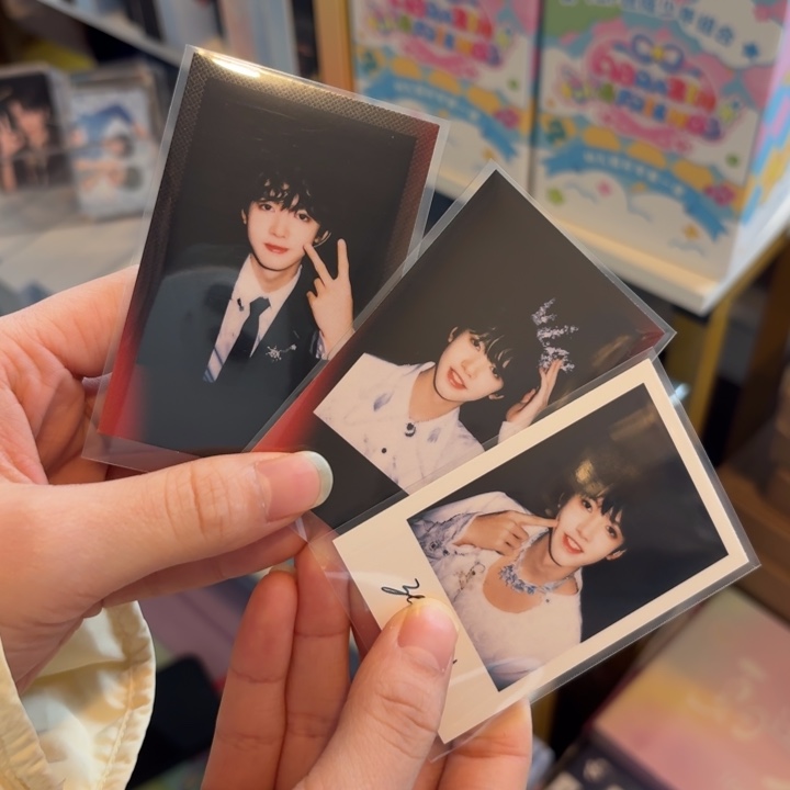 张奕然3张拍立得未绑