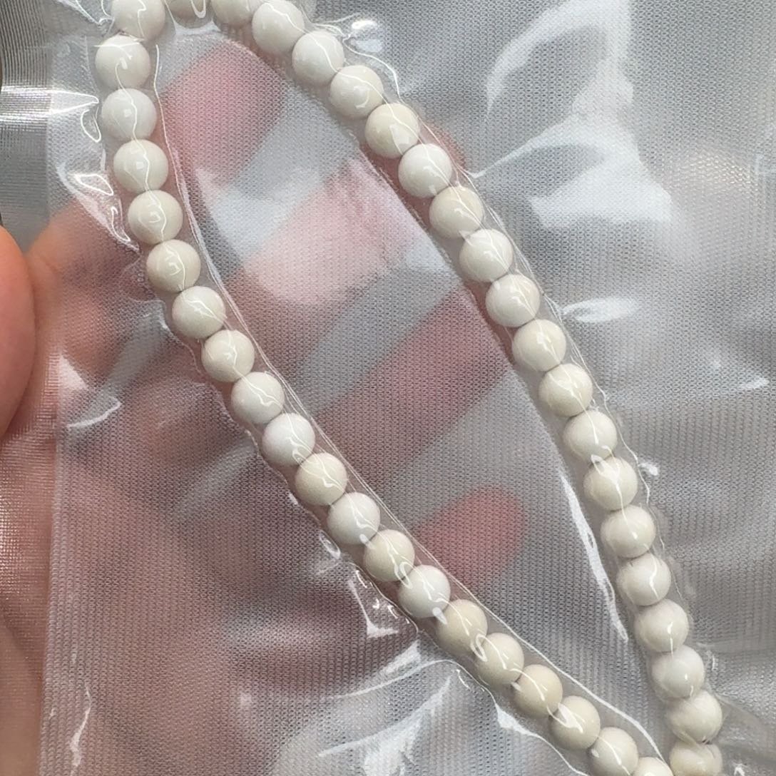 白玉菩提吊坠7圆珠手持