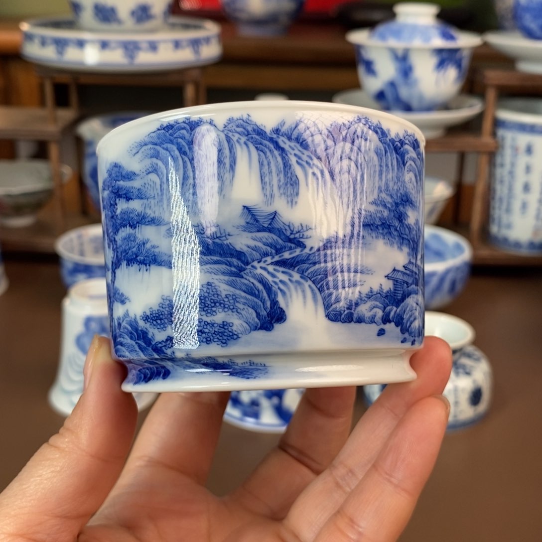 景德镇陶瓷手工手绘