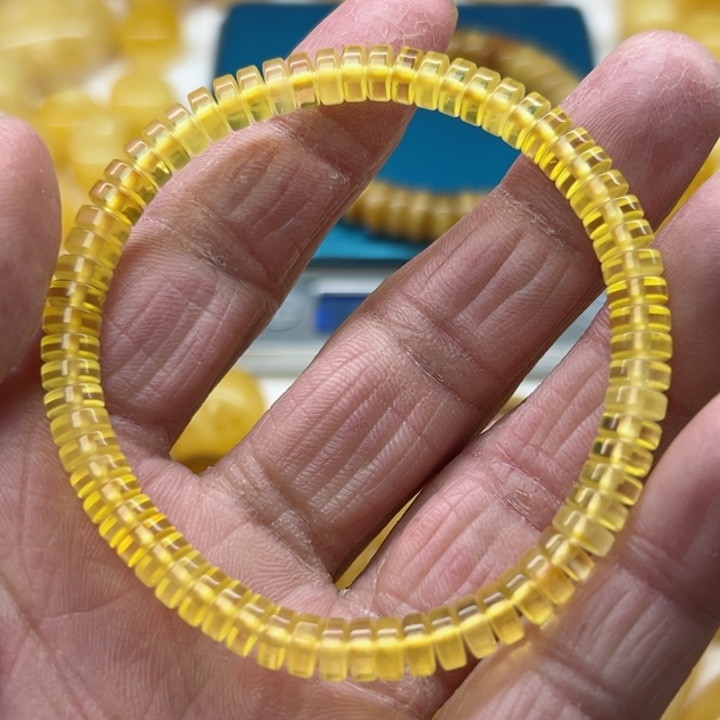 琥珀（矿物珀）手串未镶嵌
