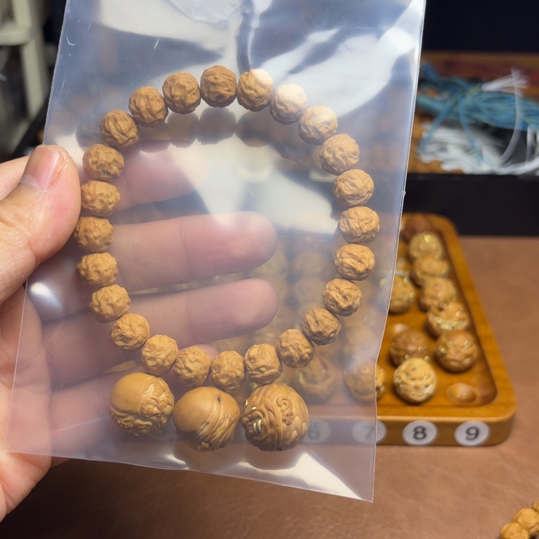 梅***—手串/手链核桃全品游龙三折叠