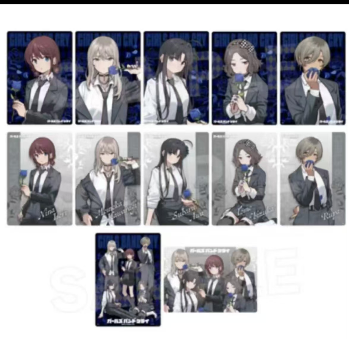 【拆袋】日谷 GBC 哭泣少女乐队vv3系列 场贩 透卡盲抽 整盒（代拆）