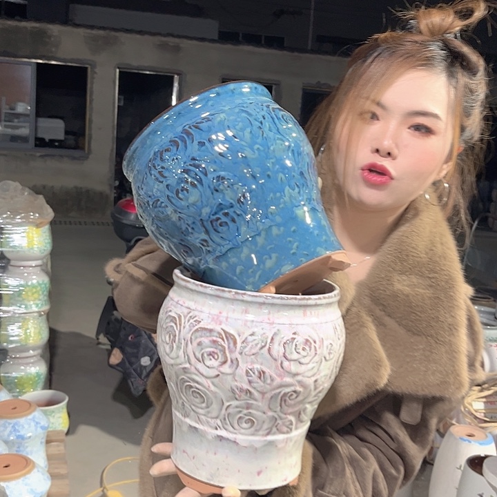 花盆正品口18高21。zzzz