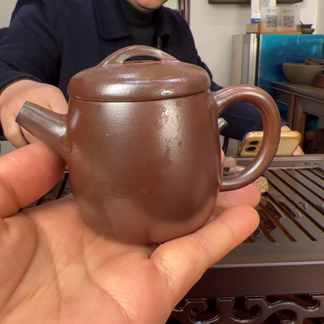 贵台龙窑柴烧茶壶91