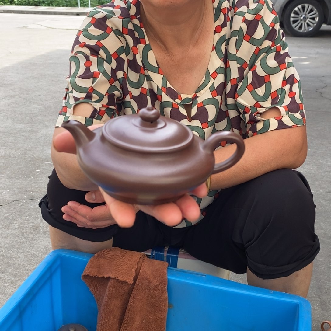 小***枬茶壶紫砂宜兴紫砂工艺美术精品