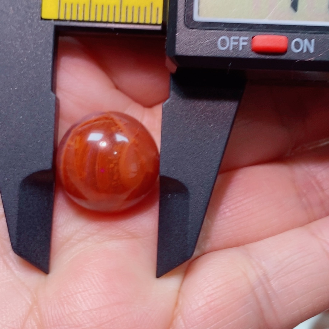 南红玛瑙单珠未镶嵌卡17