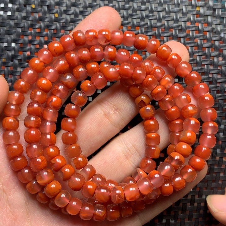未镶嵌手链南红玛瑙6+mm 