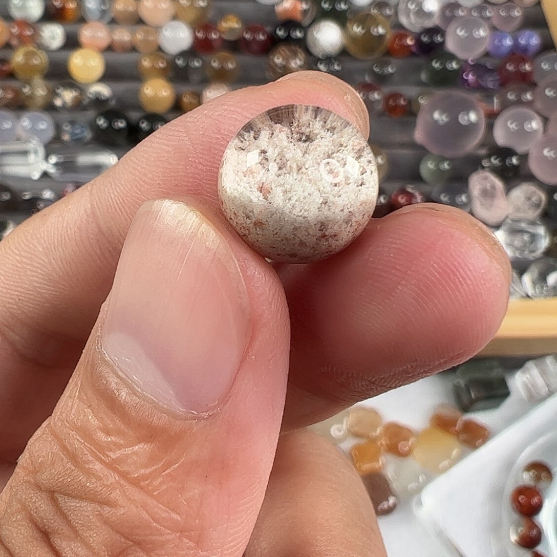 水晶手链银S925镶嵌?**倩幽灵水晶