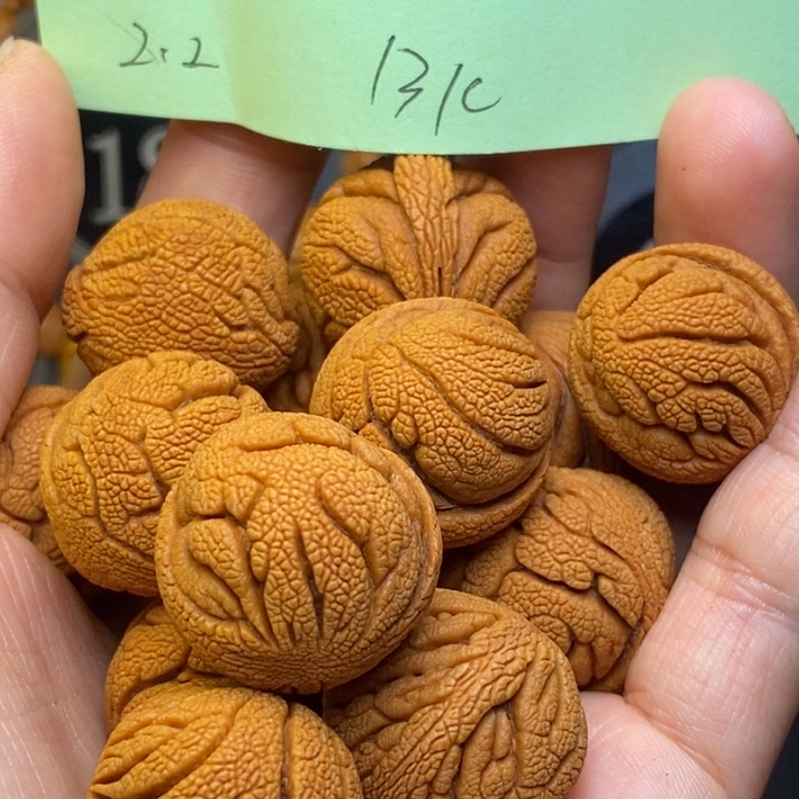 桃核吊坠秦岭龙纹桃核22