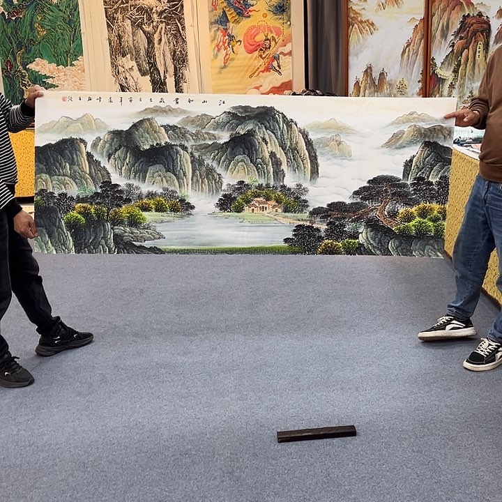 国画手绘的画真的很好看