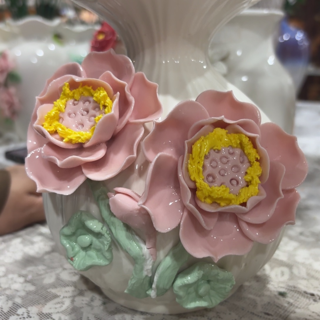 陶瓷花，拍满20发货，退款拉黑