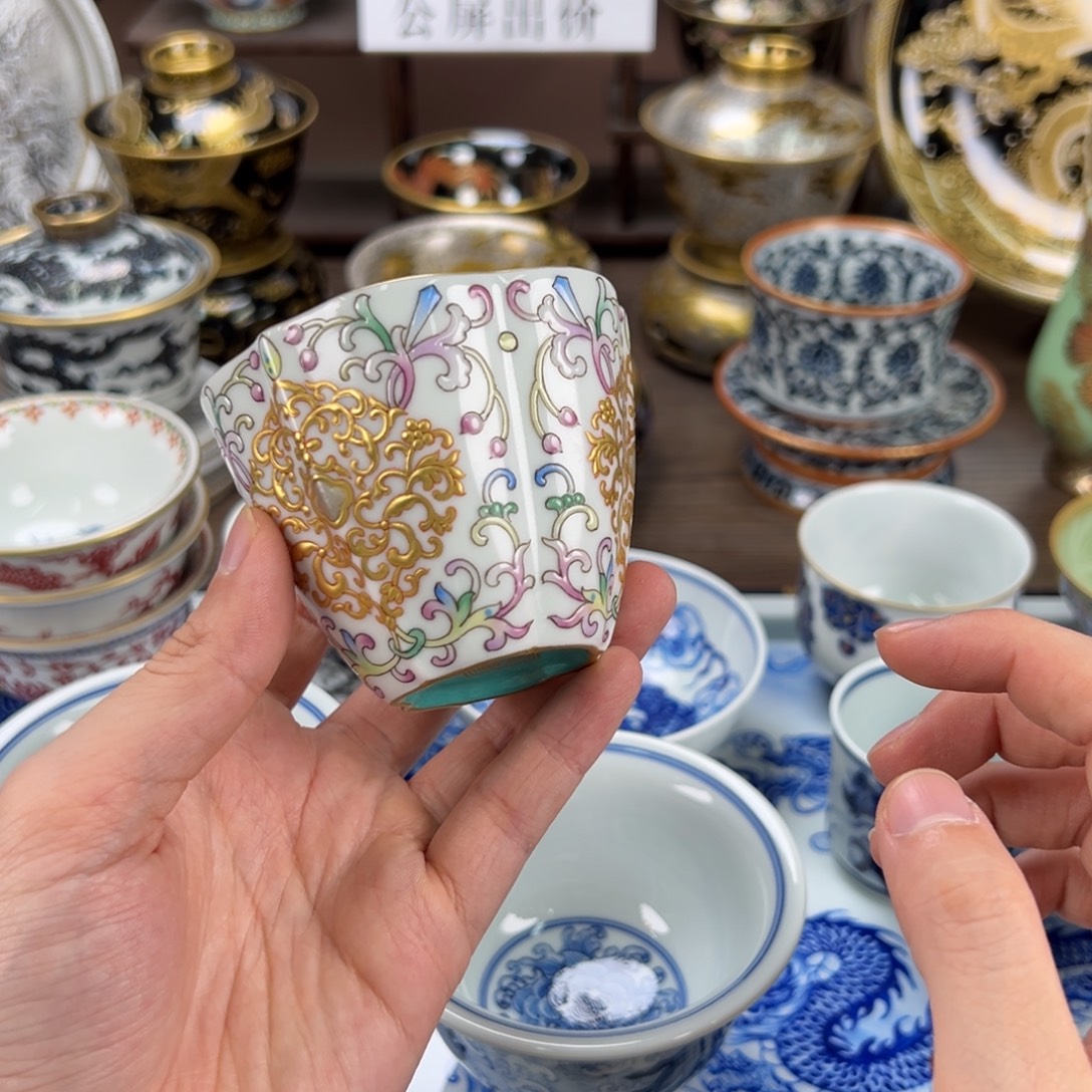 鉴***狩景德镇手工手绘陶瓷