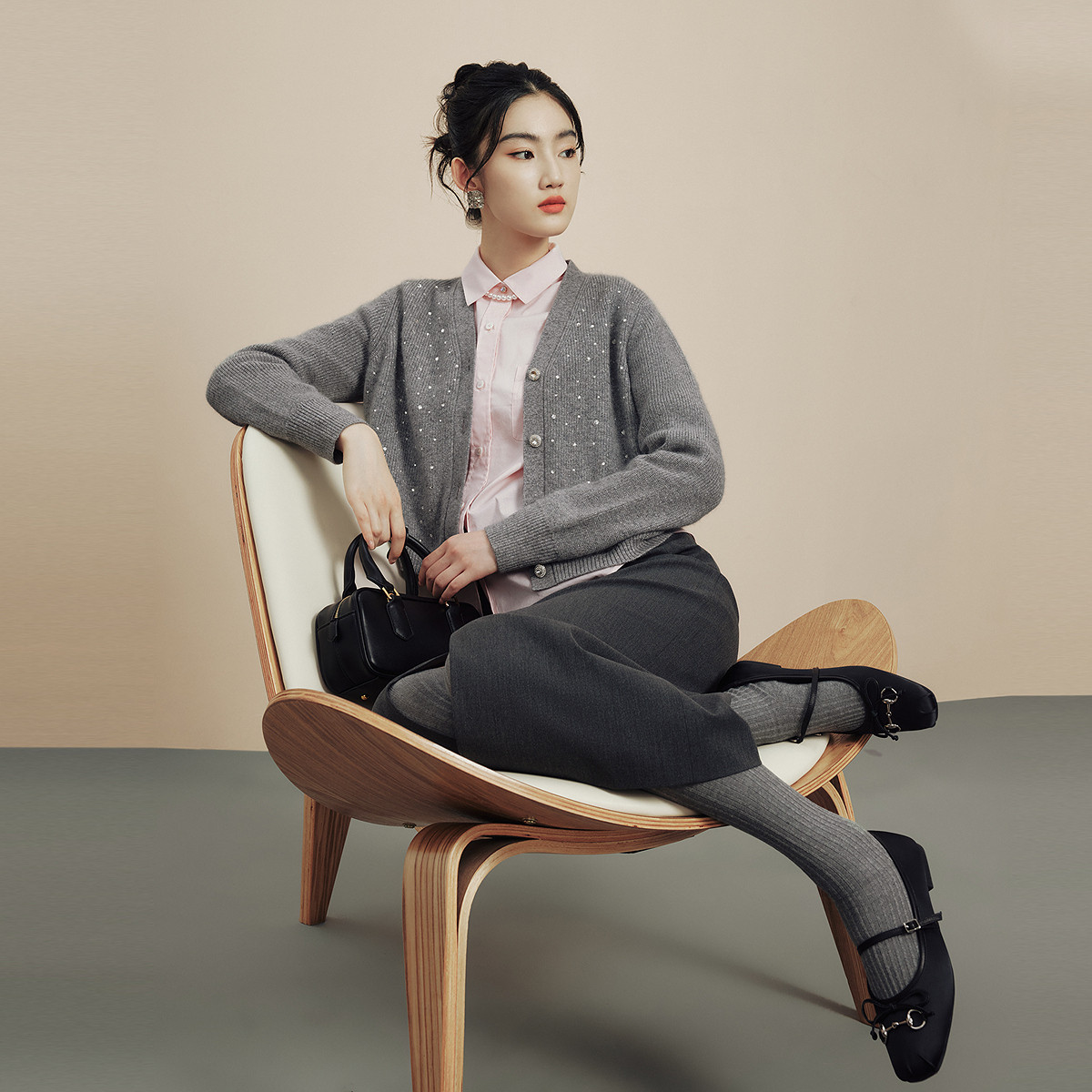 【专柜同款】冬季针织衫针织外套