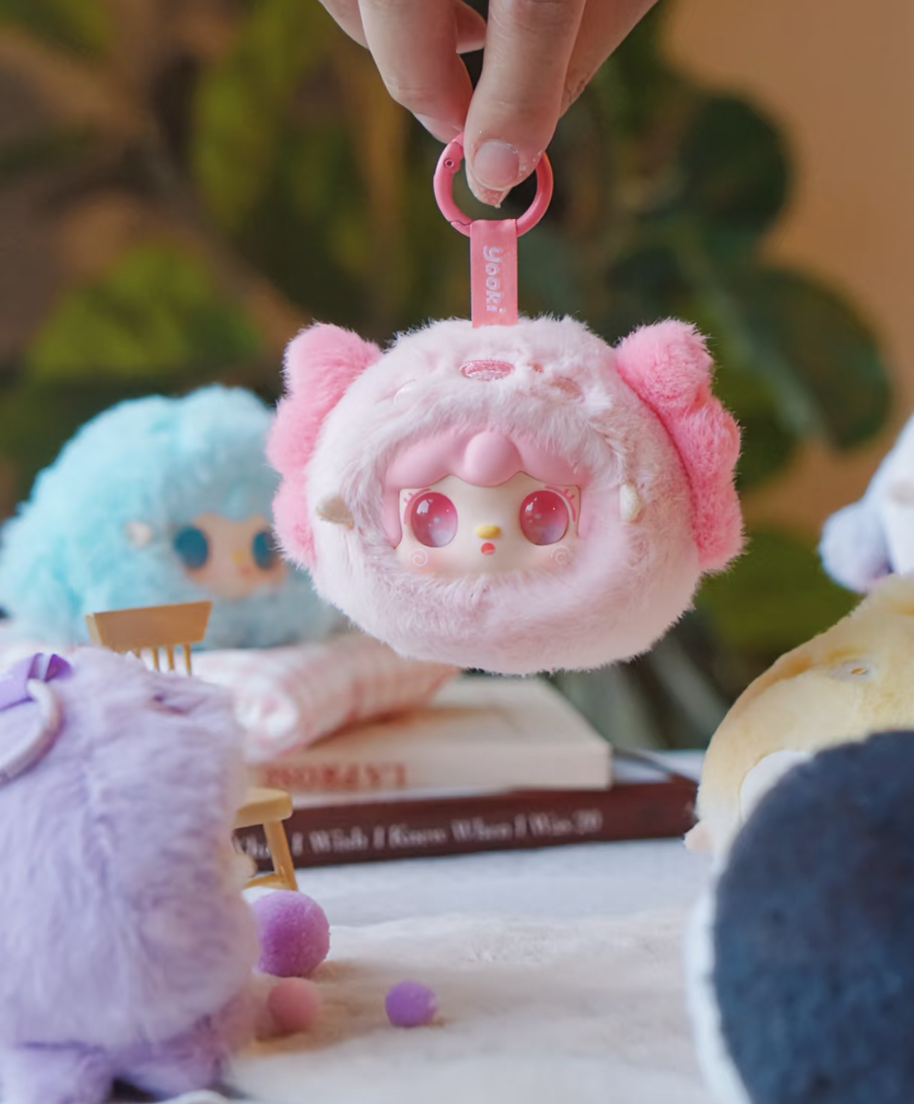 yooki氧氧六代mini海洋宝宝V6系列毛绒盲盒潮玩摆件