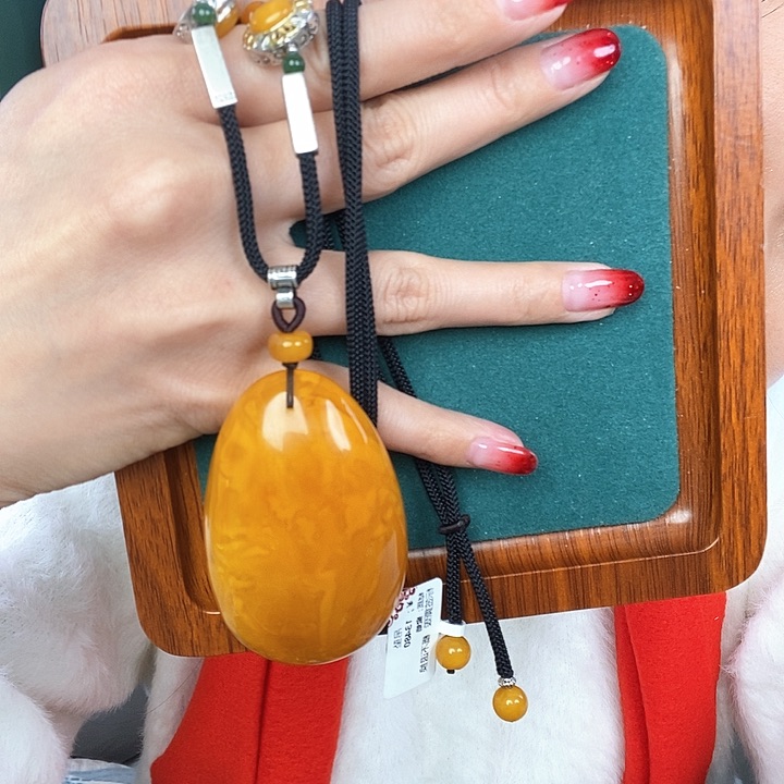 蜜蜡颈饰未镶嵌用****7吊坠