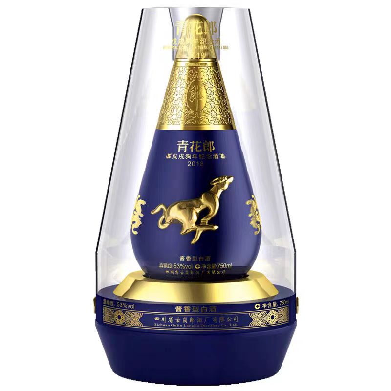 郎酒青花郎戊戌狗年纪念 53度750ml*1瓶酱香型白酒