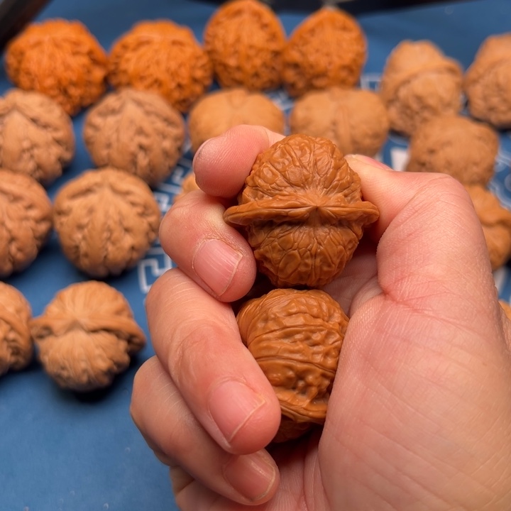 文玩核桃把件马***爱南瓜