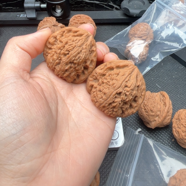 核桃手串/手链鹏**翔南疆石41尺全品无修