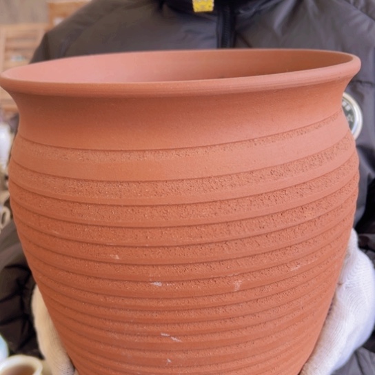 紫砂花盆高26口24————