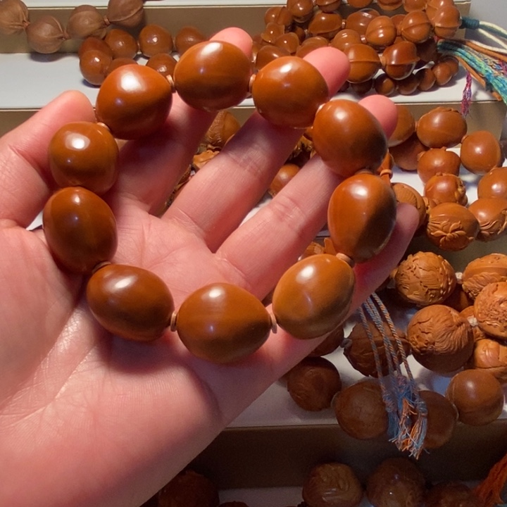 聖***羅橄榄核手串/手链铁素珠