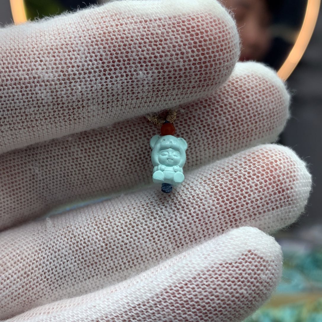 绿松石挂件未镶嵌