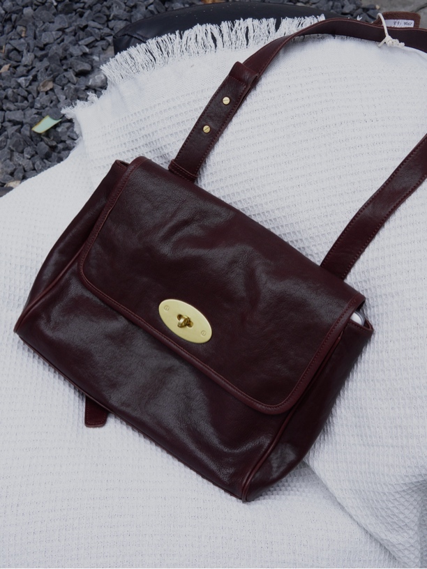 【大信封】意大利进口植鞣牛皮托斯卡纳斜挎包