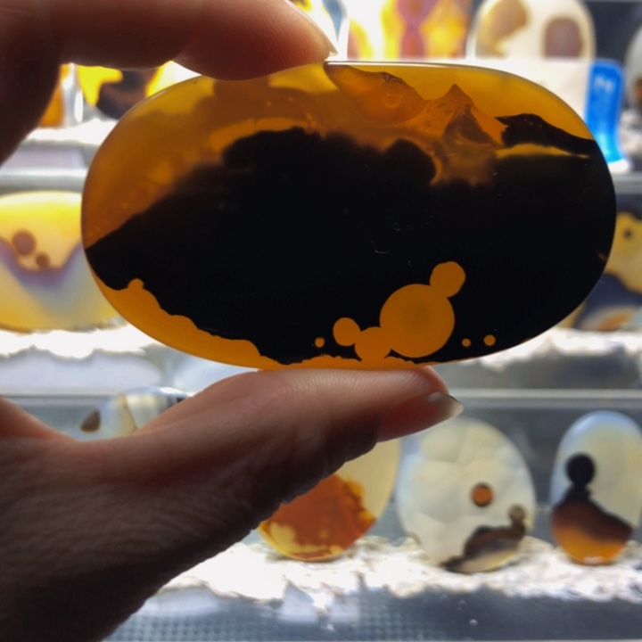 合金玛瑙/玉髓珠宝奇石111