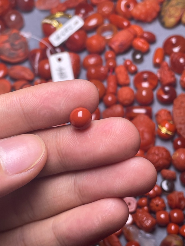 天然南红精品配饰7.5