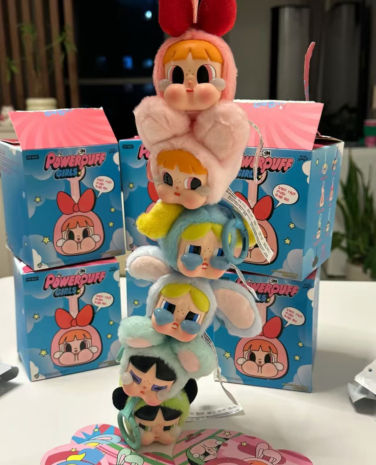 【直播代拆 拆开不退换】泡泡玛特哭娃飞天小女警搪胶