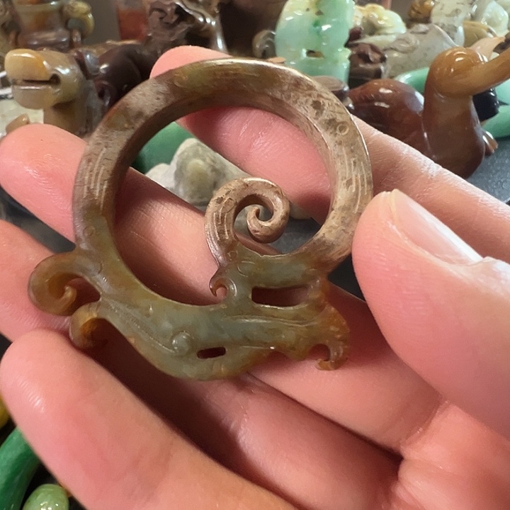 和田玉（糖玉）未镶嵌挂件