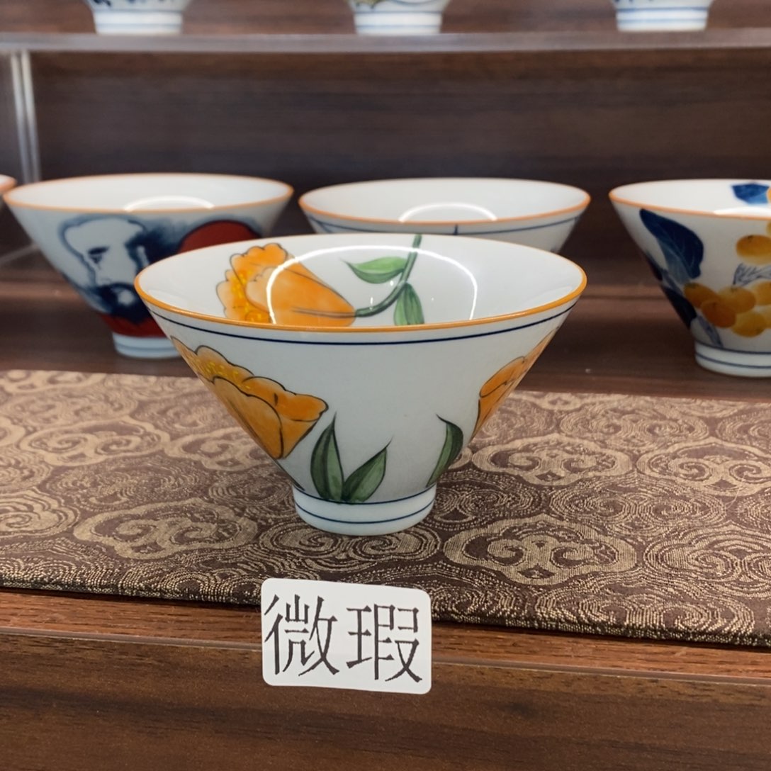 釉下彩手工绘制手工绘制