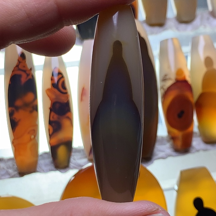 玛瑙/玉髓颈饰未镶嵌130